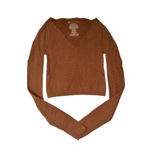 NWOT Free People Movement Gone Adrift Crop Top L